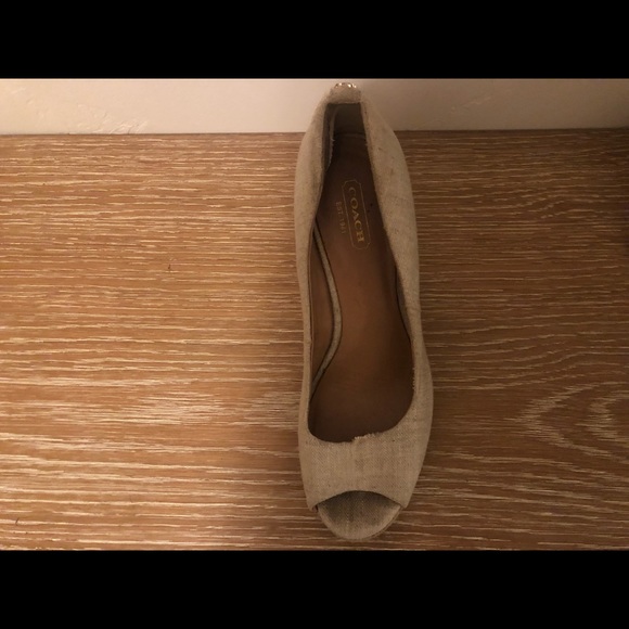 Coach Wedges (authentic) - Picture 5 of 6